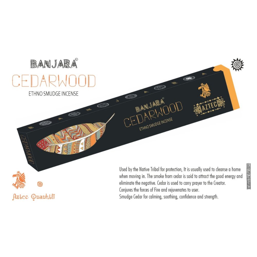 Cedar Pine Incense 15gms Sticks Banjara