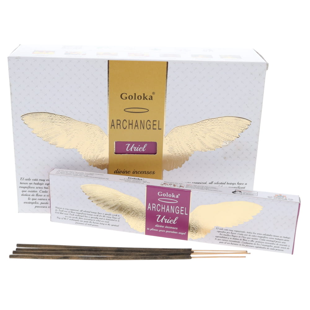 30% OFF - Archangel Uriel Incense 15gms Sticks Goloka