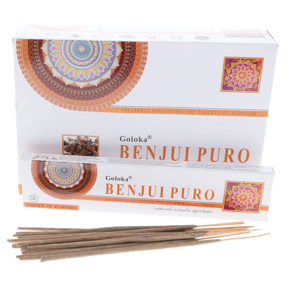 30% OFF - Benzoin Incense Sticks 15gms Goloka