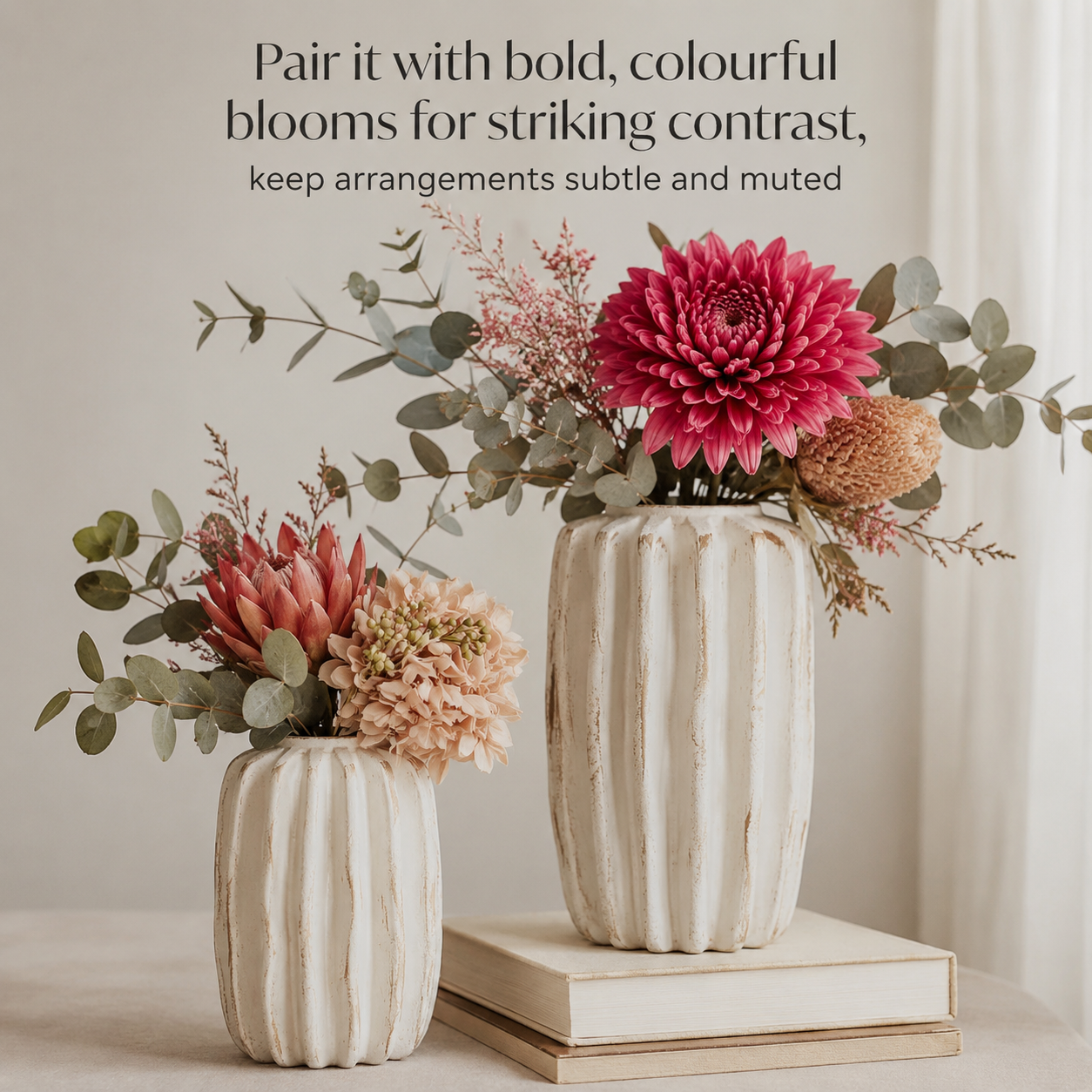 Ojo Bud Vase Pair