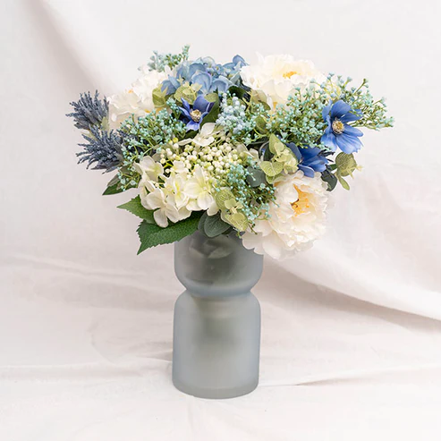 Breath Bouquet Soft Blue (28cmH)