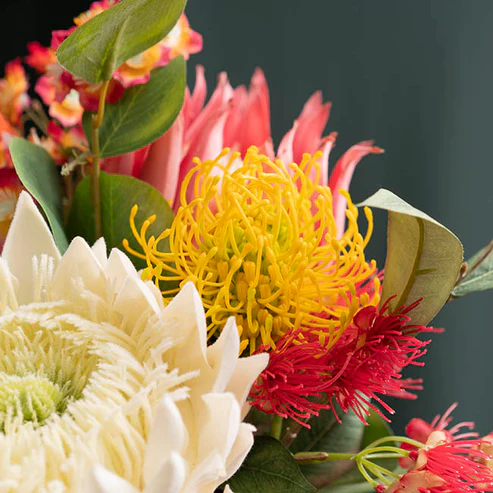 Native Leucospermum Yellow (61cmH)