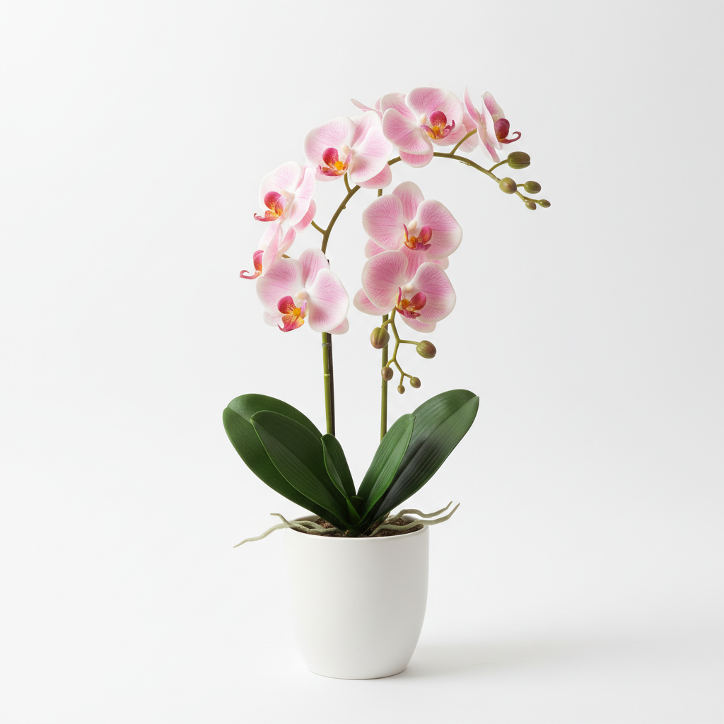 Real Touch Potted Orchid