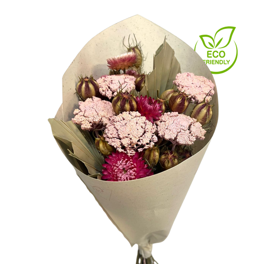 Dried Eco Flower Bouquet Eva, 50cm, Mixed
