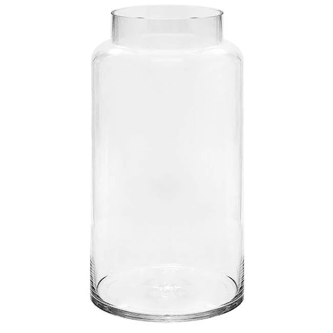 Glass Dimi Squat Dome Vase Extra Lrg Clear