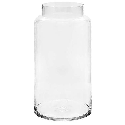 Glass Dimi Squat Dome Vase Extra Lrg Clear