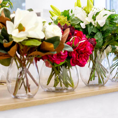 Glass Claire Vase Clear