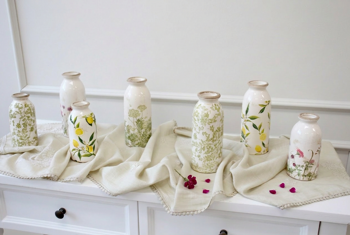 Bud Vase Cottage S/2