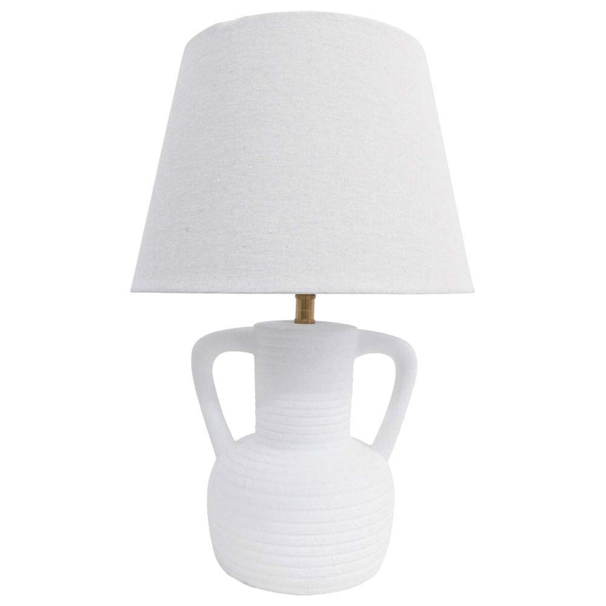 Pithari Table Lamp – Matte White