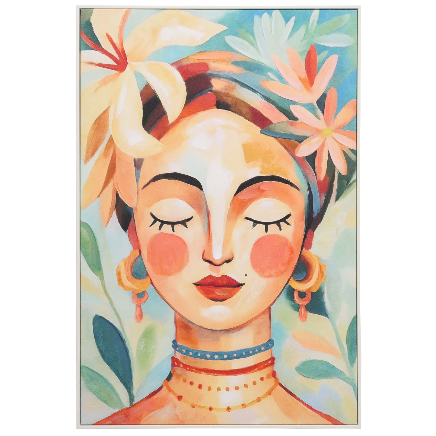 Framed Canvas Audette