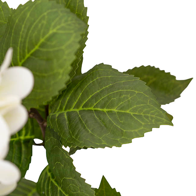 Real Touch Artificial Hydrangea Tree Potted White (90cmH)