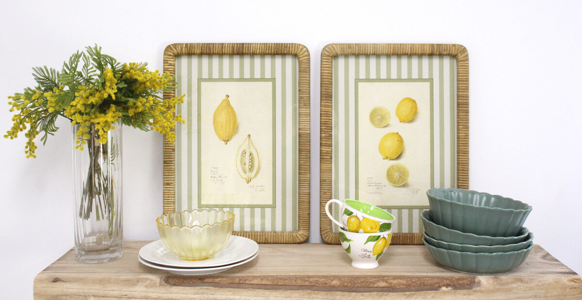 Framed Print Asstd Lemons