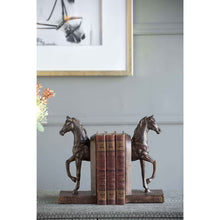 Horse Bookends in Brown (Set of 2)