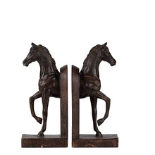 Horse Bookends in Brown (Set of 2)