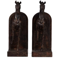 Horse Bookends in Brown (Set of 2)
