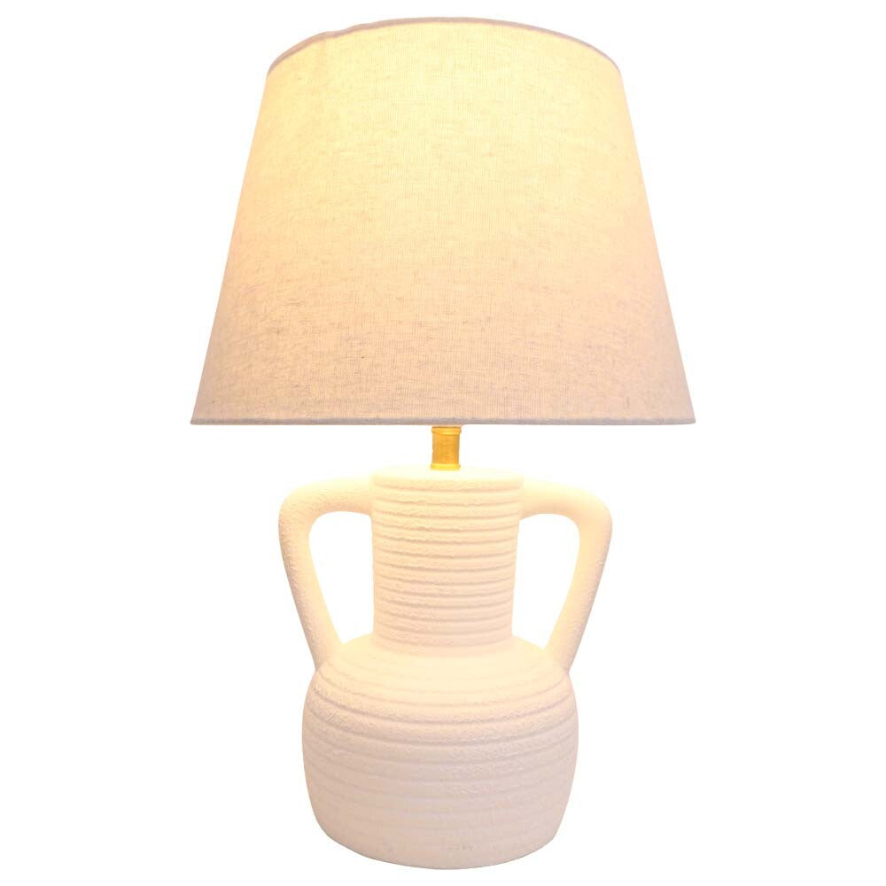 Pithari Table Lamp – Matte White