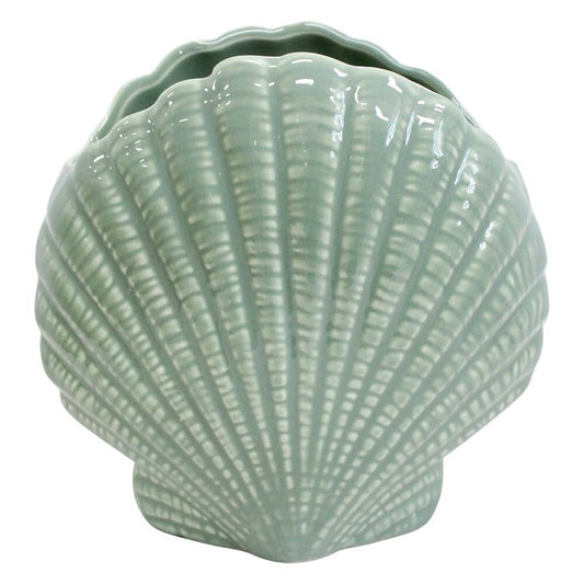 Vase/planter Fan Shell