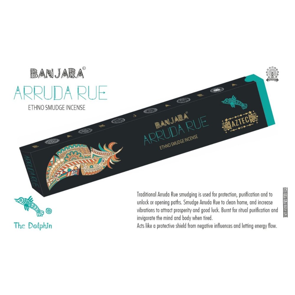 Arruda Rue Incense 15gms Sticks Banjara