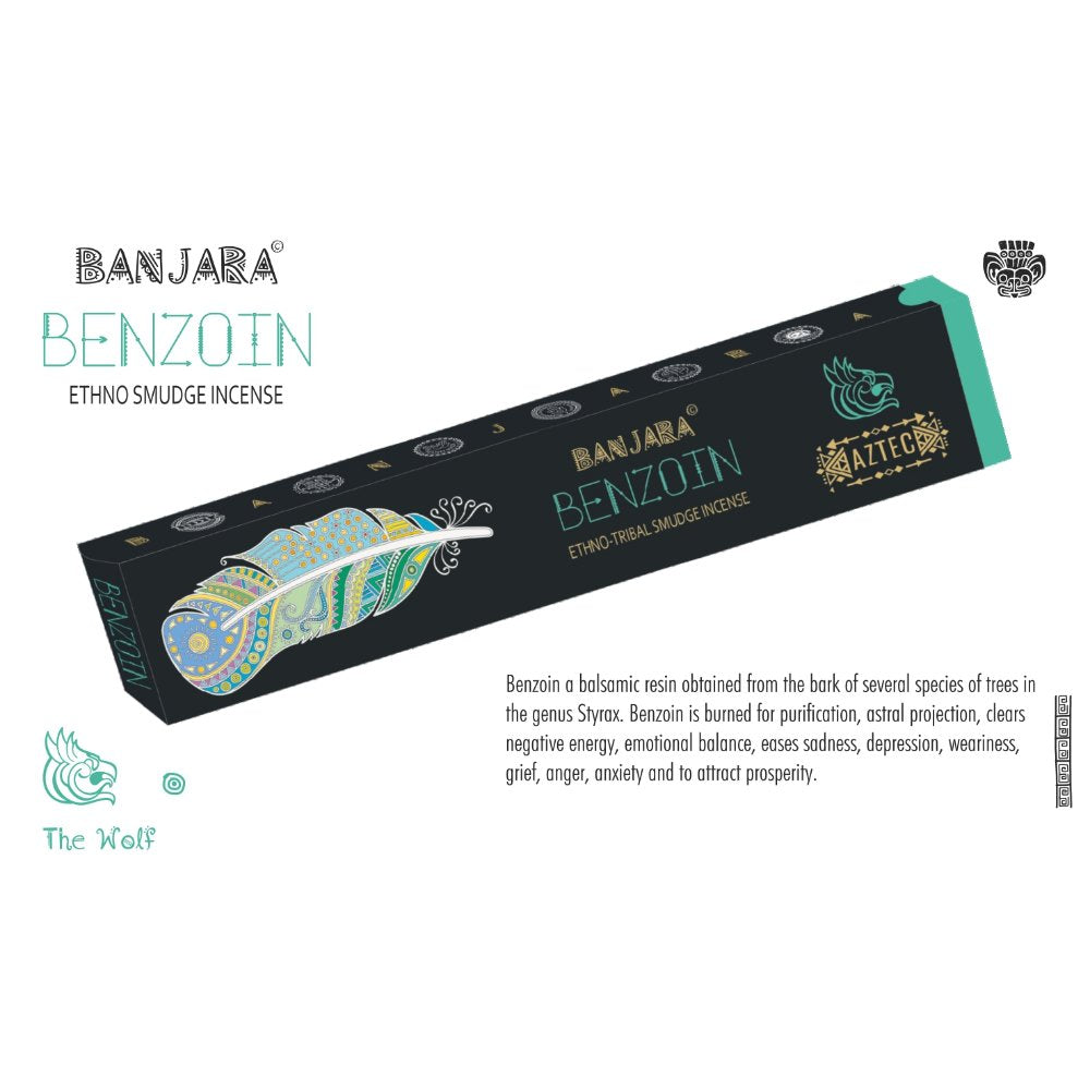 Benzoin Incense 15gms Sticks Banjara