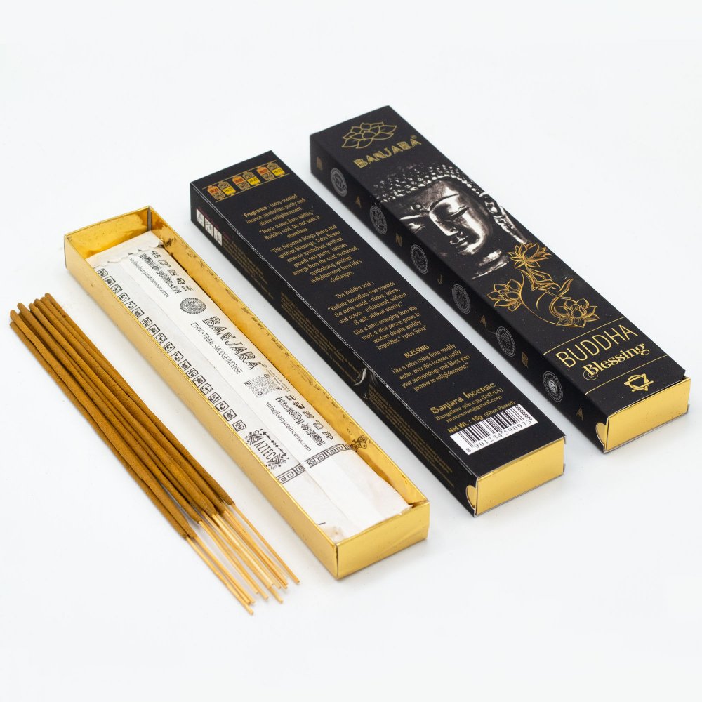 Blessing Buddha Incense Sticks 15gms Banjara