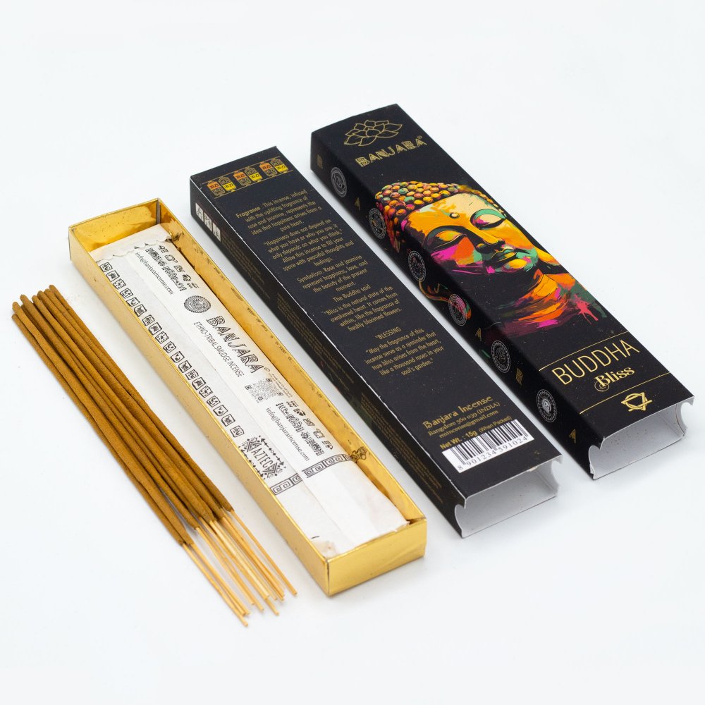 Bliss Buddha Incense Sticks 15gms Banjara