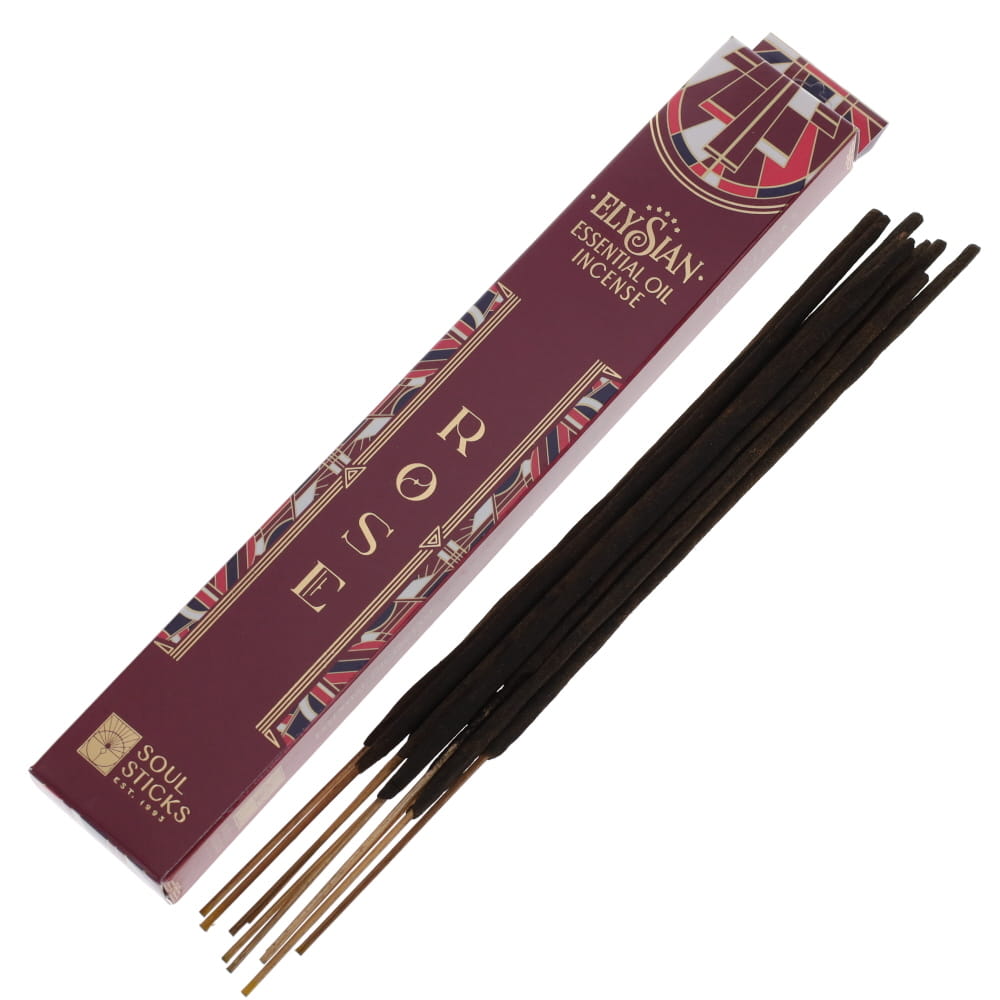 Rose Essential Oil Incense 10 Sticks Elysian
