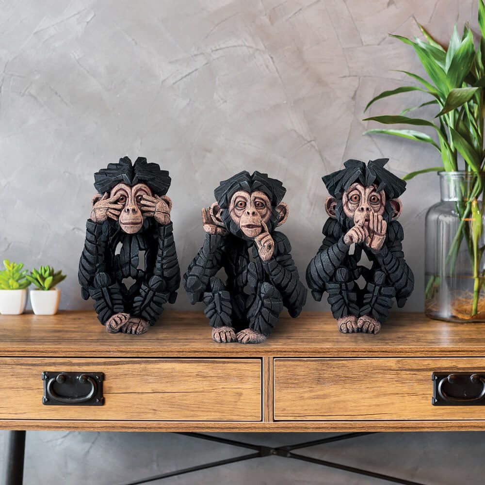 EDGE BABY CHIMP 'SEE NO EVIL' FIGURE