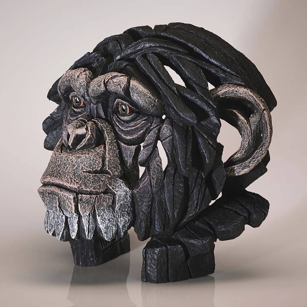 EDGE CHIMPANZEE BUST
