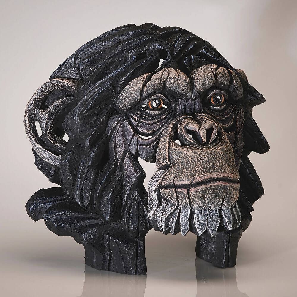 EDGE CHIMPANZEE BUST