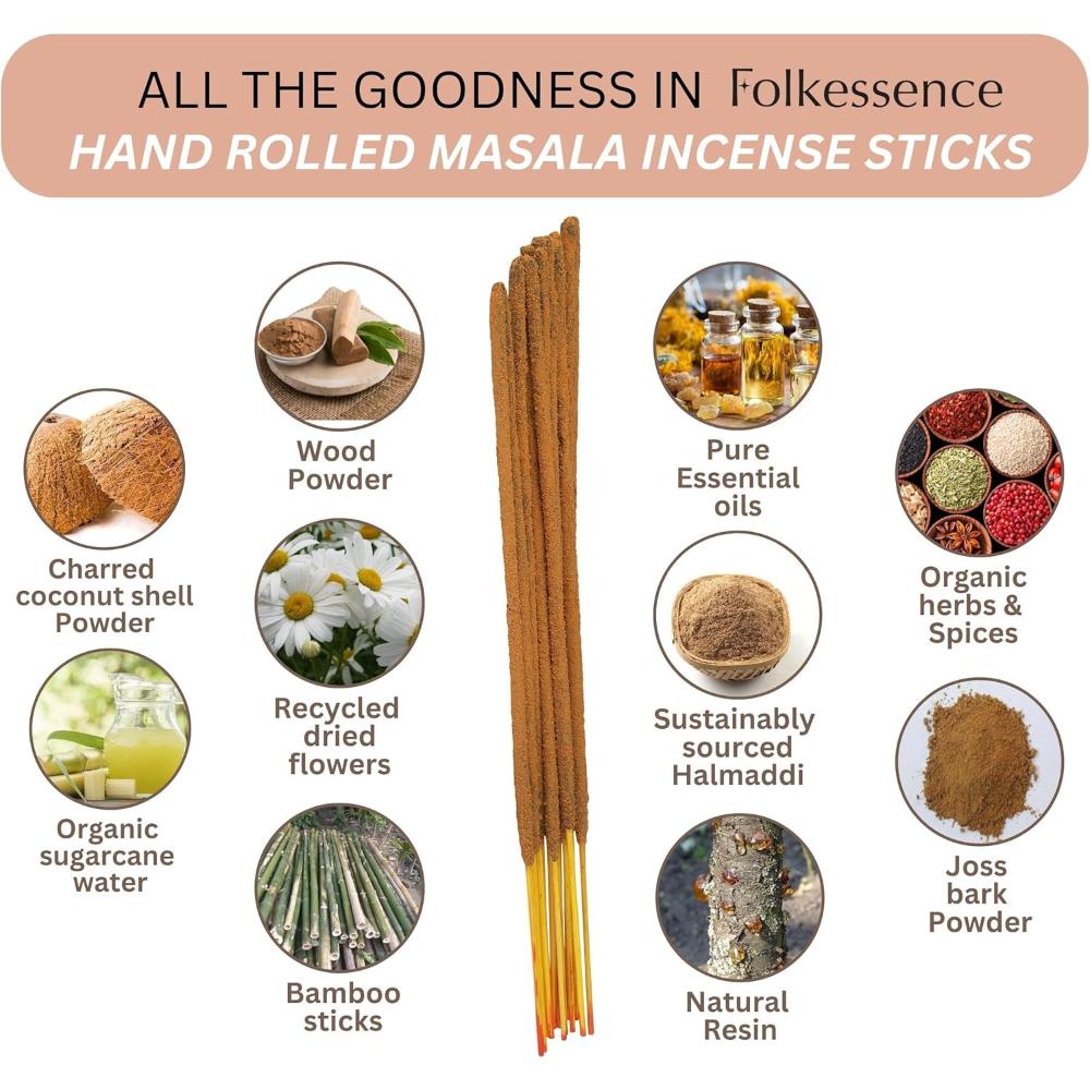Frankincense Myrrh 100 gms Masala Incense Sticks