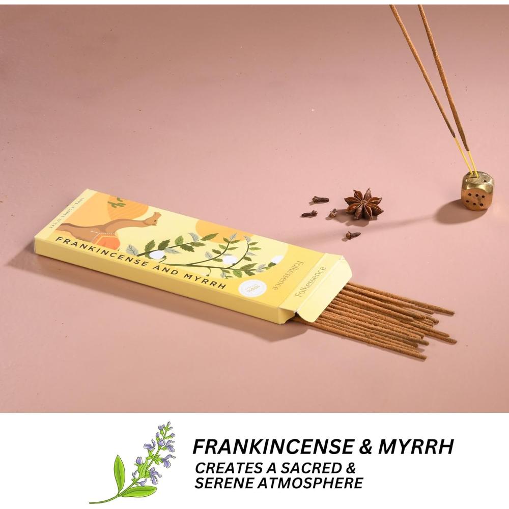 Frankincense Myrrh 100 gms Masala Incense Sticks