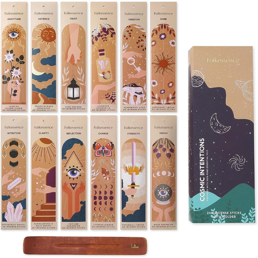 Cosmic Intensions Incense Gift Pack 240 Sticks