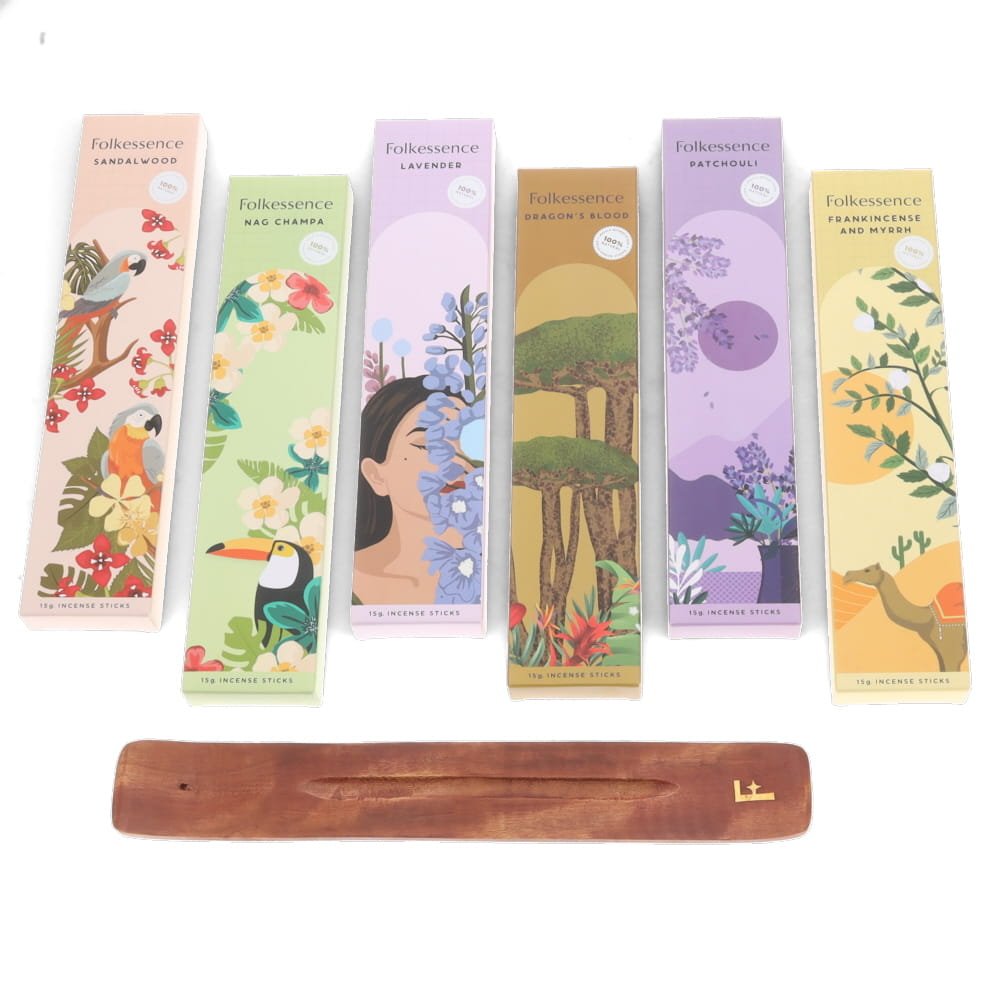 The Originals Masala Incense 90gms Sticks Gift Pack Folkessence