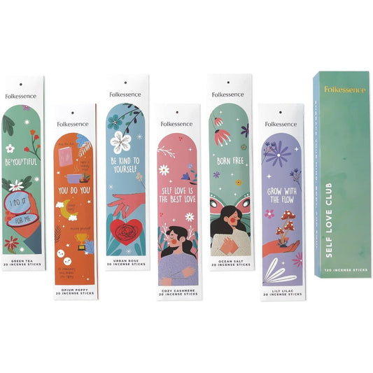 Self Love Club Incense Gift Pack 120 Sticks