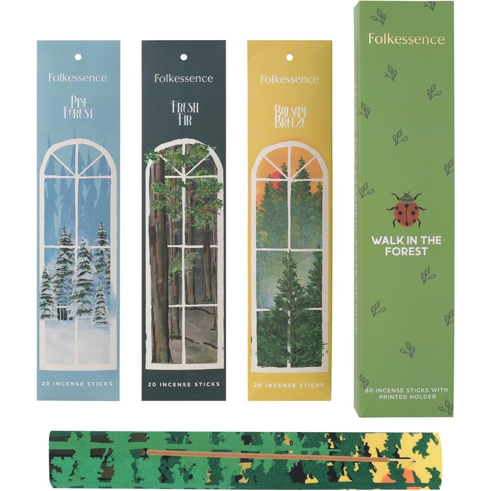 Walk in the Forest Incense 60 Sticks Gift Pack Folkessence
