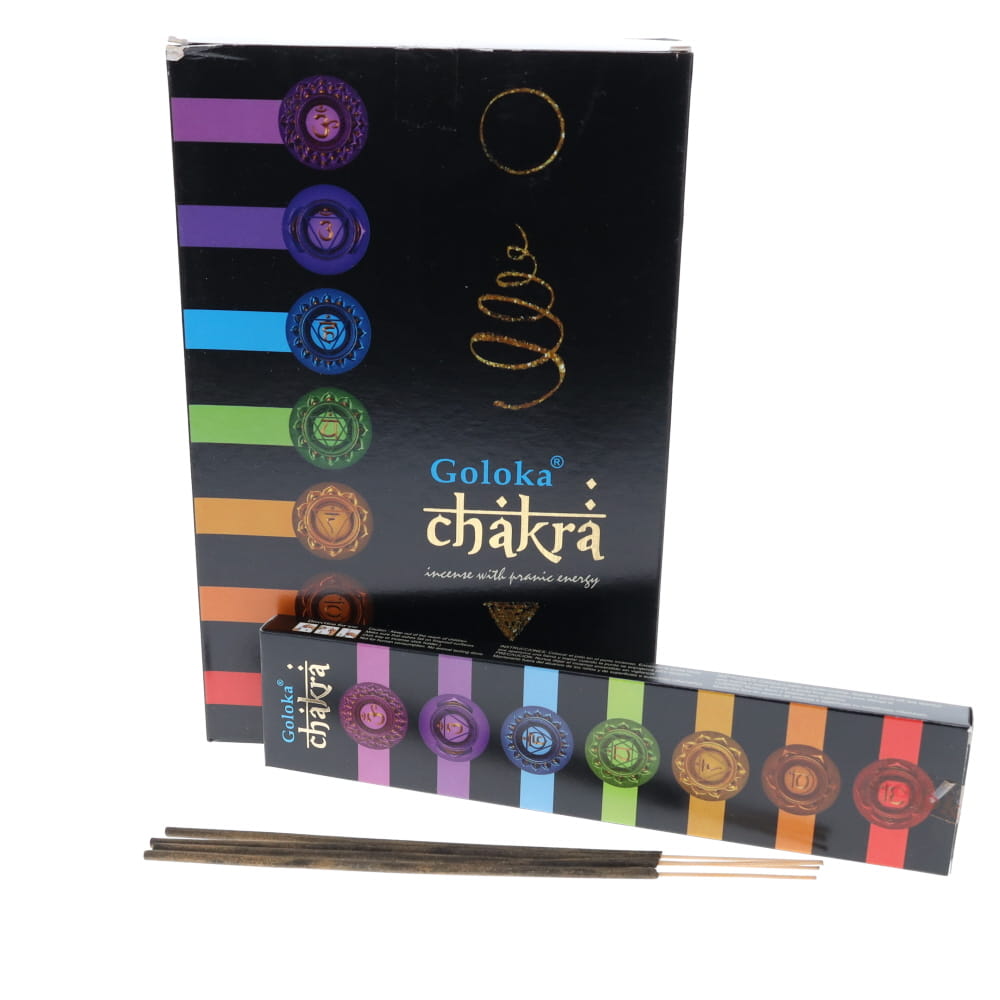 30% OFF - Chakra Incense 15gms Sticks Goloka