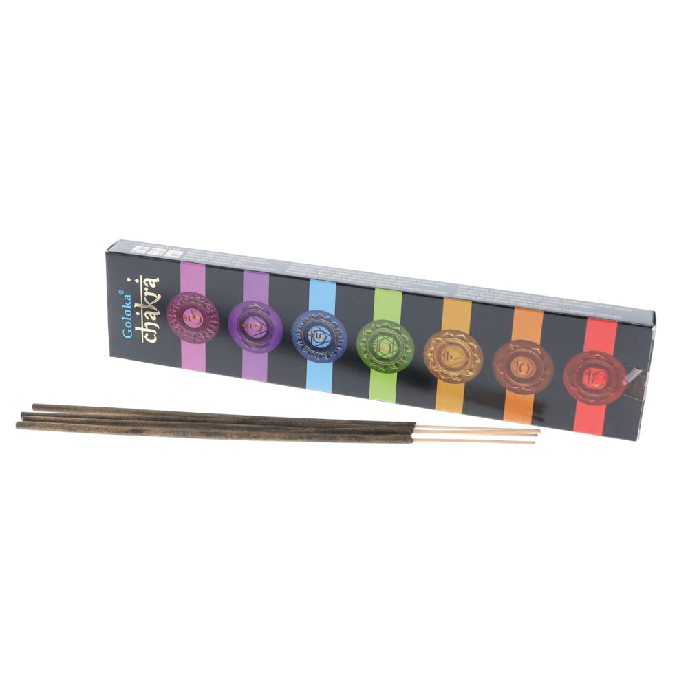 30% OFF - Chakra Incense 15gms Sticks Goloka