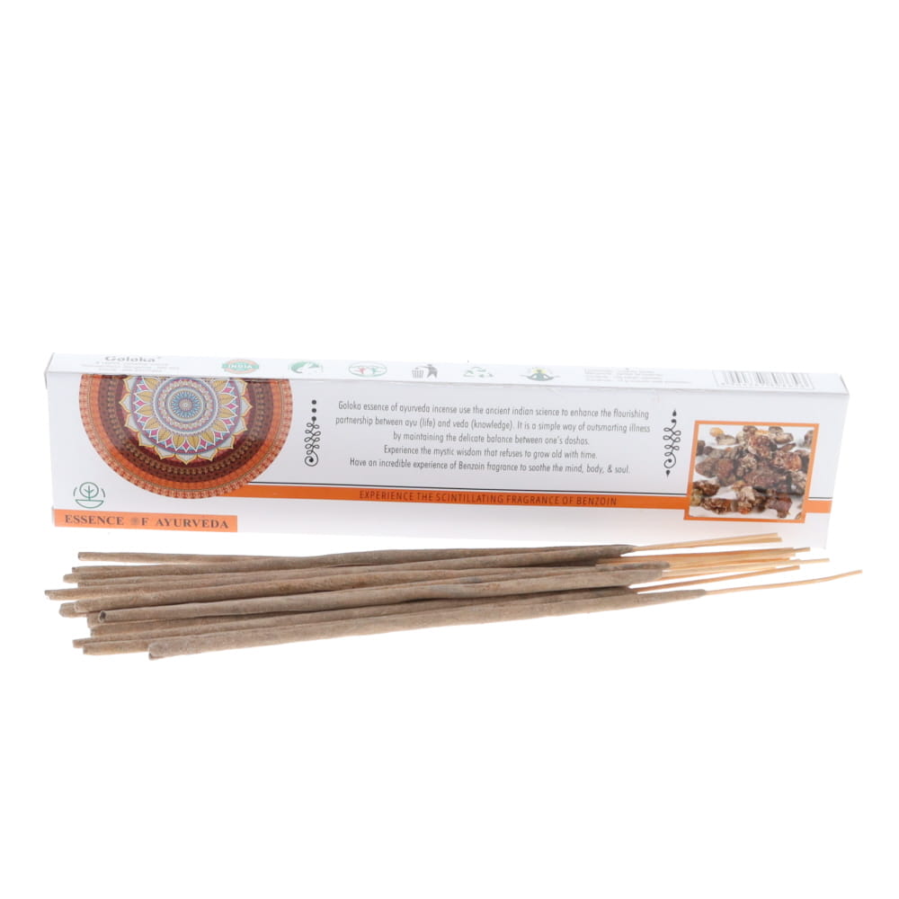 30% OFF - Benzoin Incense Sticks 15gms Goloka