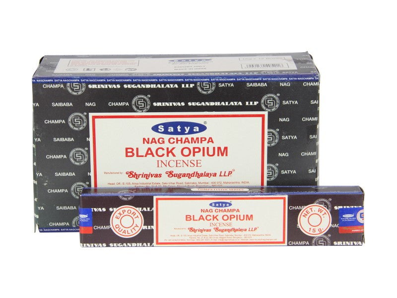 Satya-Black Opium Incense
