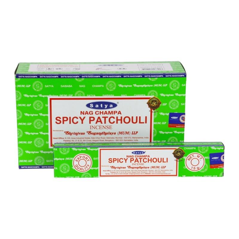 Satya Spicy Patchouli Incense