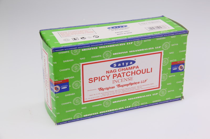 Satya Spicy Patchouli Incense