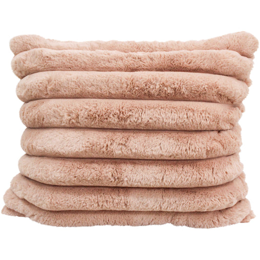 Cushion Puffer Faux Fur Tuscany