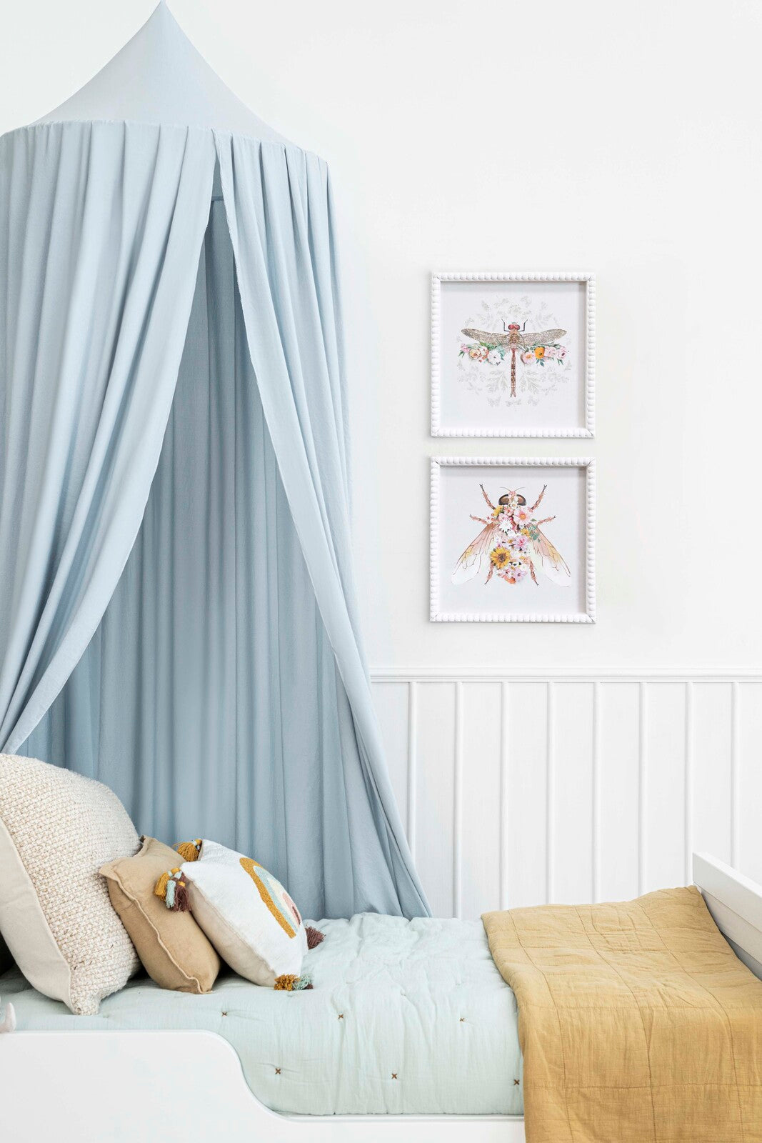 Framed Print Floral Bee