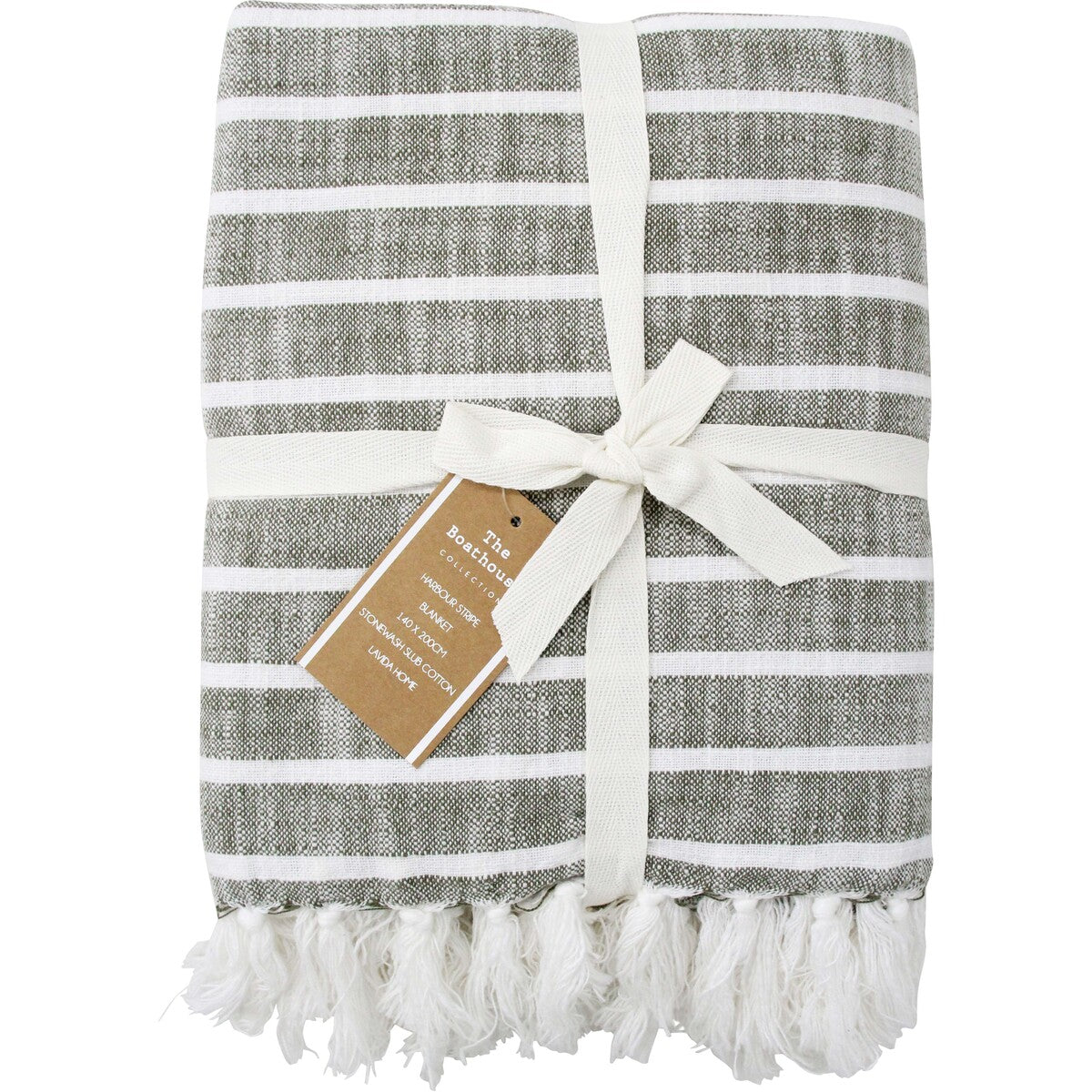 Blanket Harbour Olive Chambray
