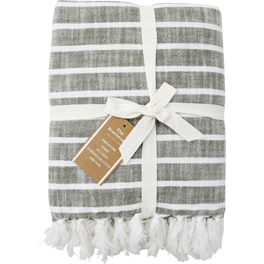 Blanket Harbour Olive Chambray