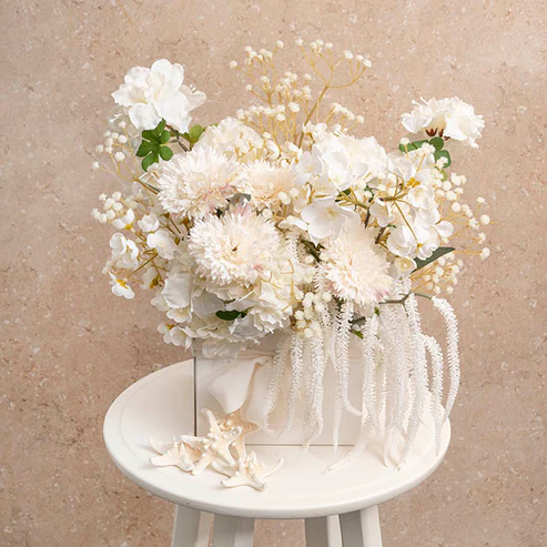 Gypsophila Baby's Breath Bunch x 3 Champagne (62cmH)