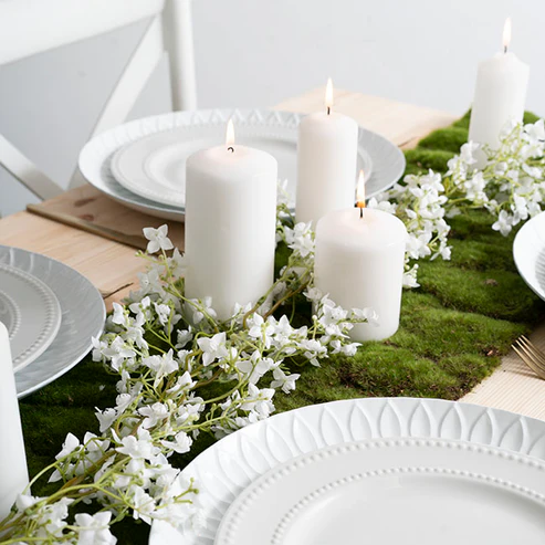 Baby's Breath Garland White (170cmL)