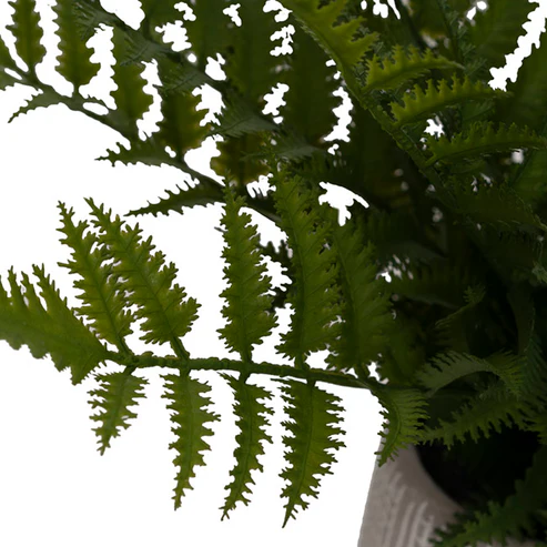 Artificial Parathelypteris Fern Potted Plant Green (33cmH)