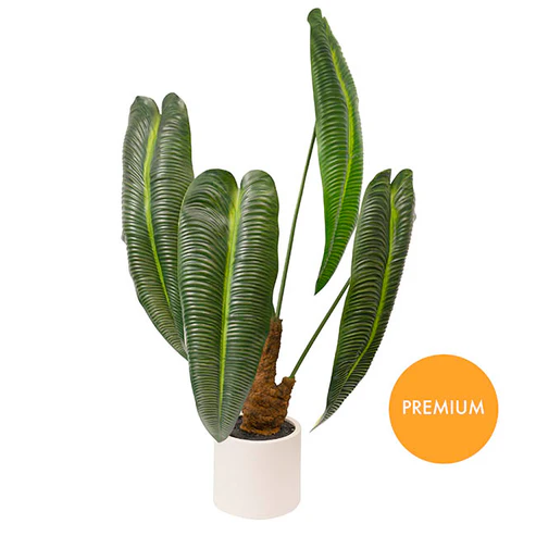 Premium Real Touch Artificial Anthurium Plant Green (120cmH)