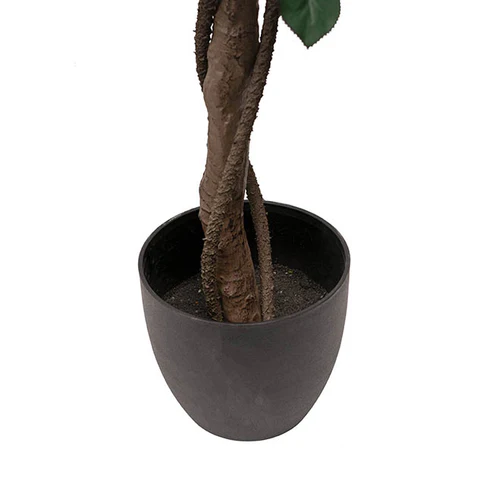 Artificial Rose Topiary Tree Potted Soft Pink (130cmH)
